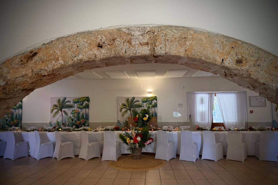 Grande salle à l'ombre