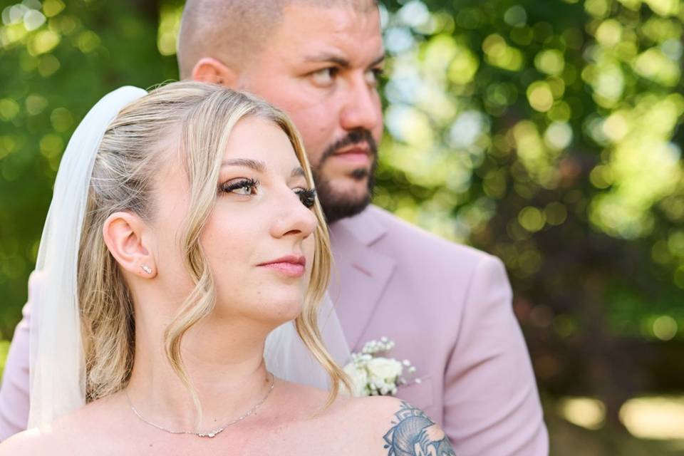 Bouquet de mariée romantique