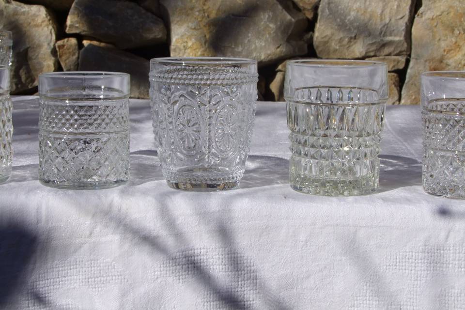 Verres à eau/whisky
