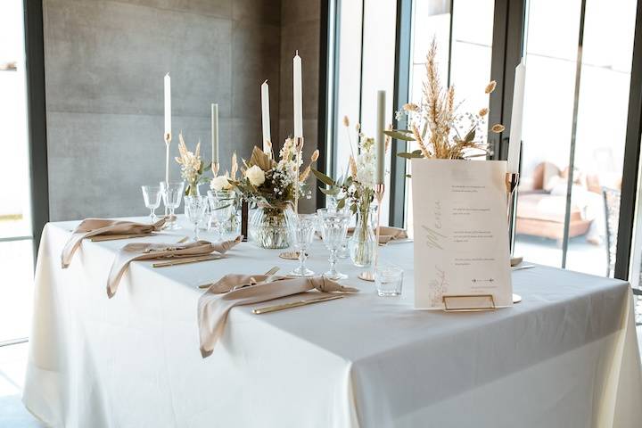 Table de réception