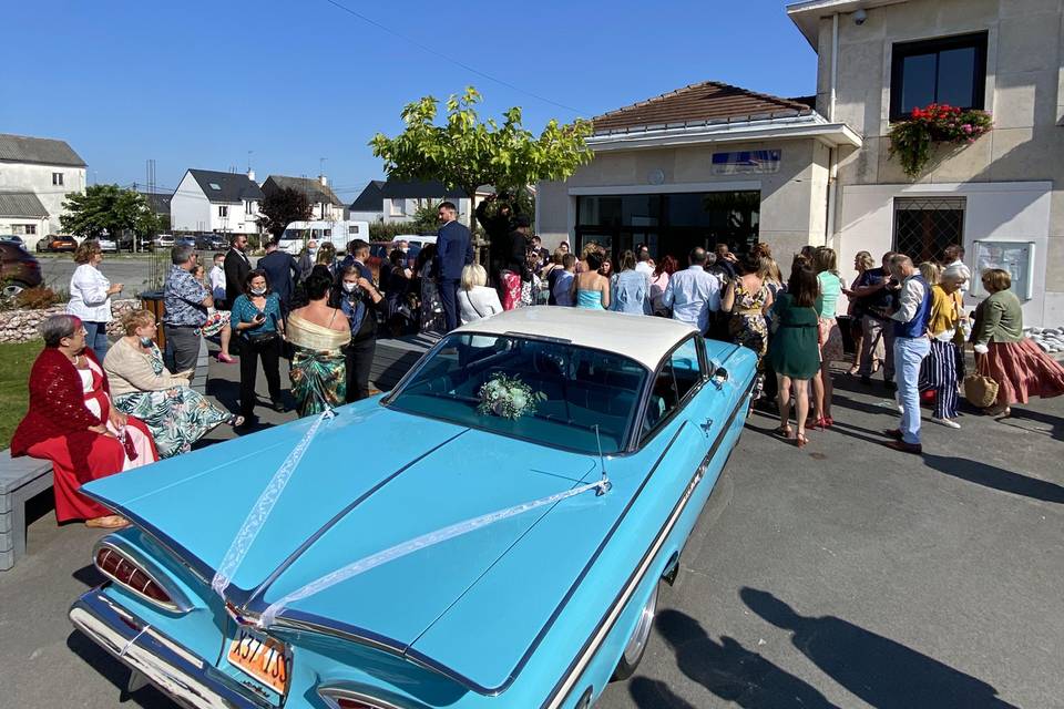 Mariage chevrolet impala coupé