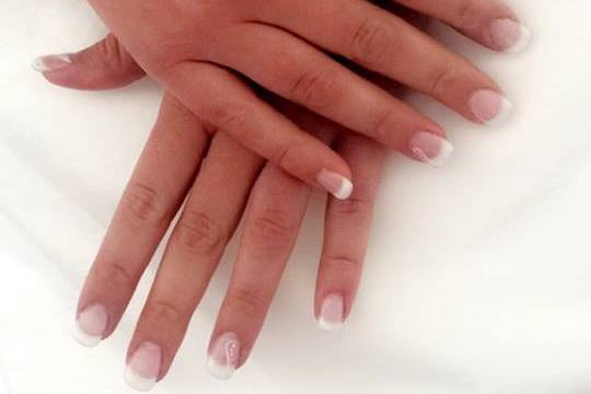 Ongles mariée