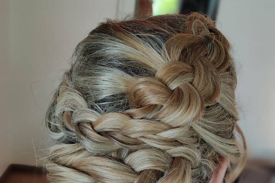 Chignon tressé