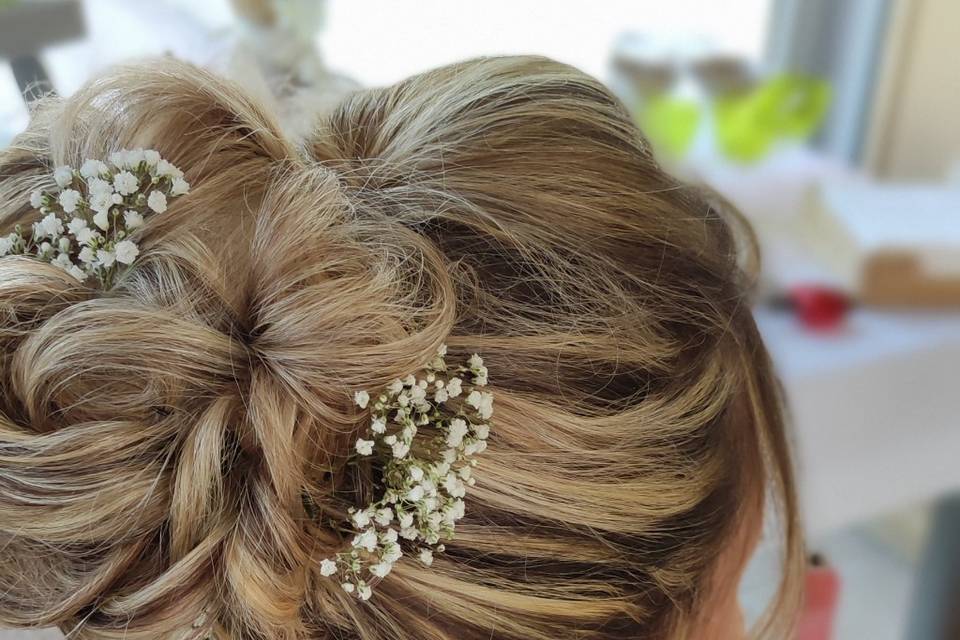 Chignon flou