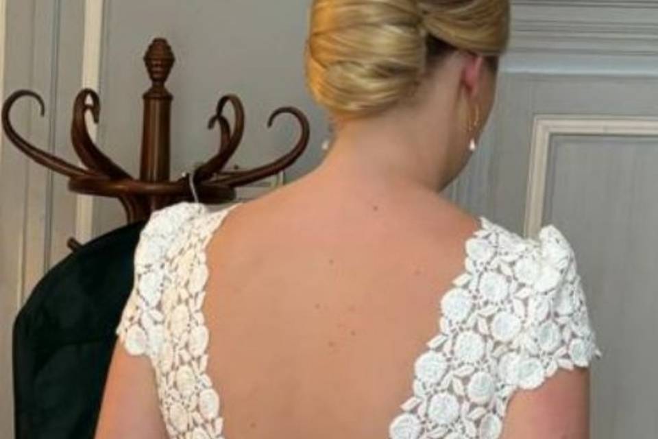 Chignon mariée