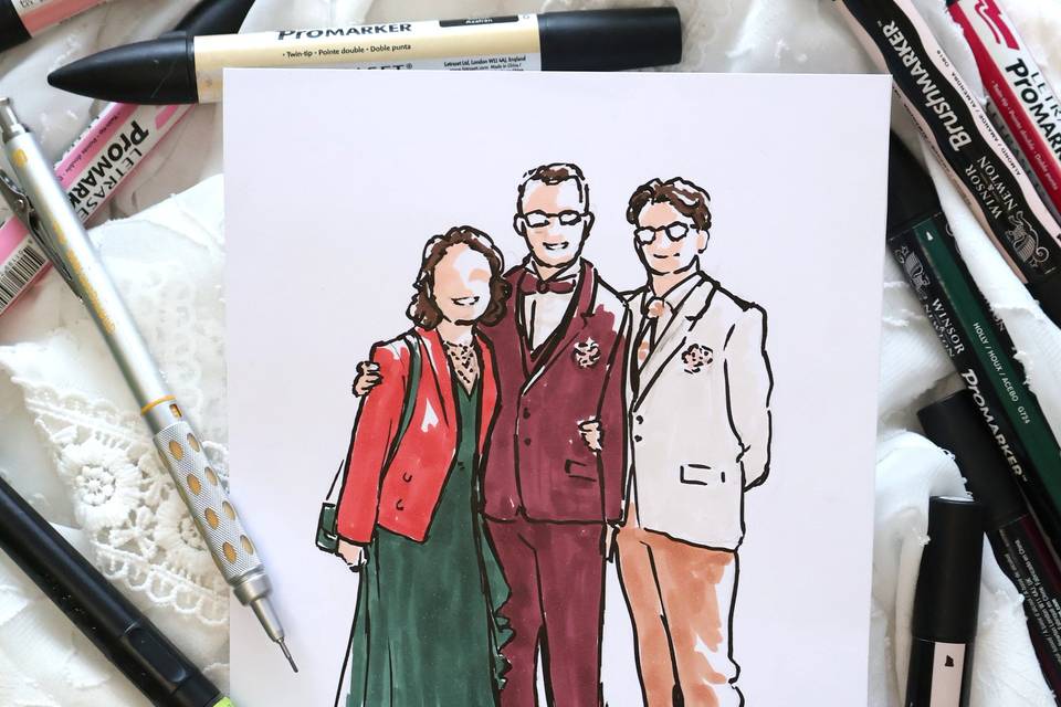 Portrait famille