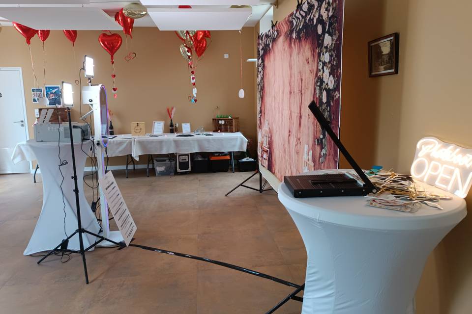 Installation photobooth int