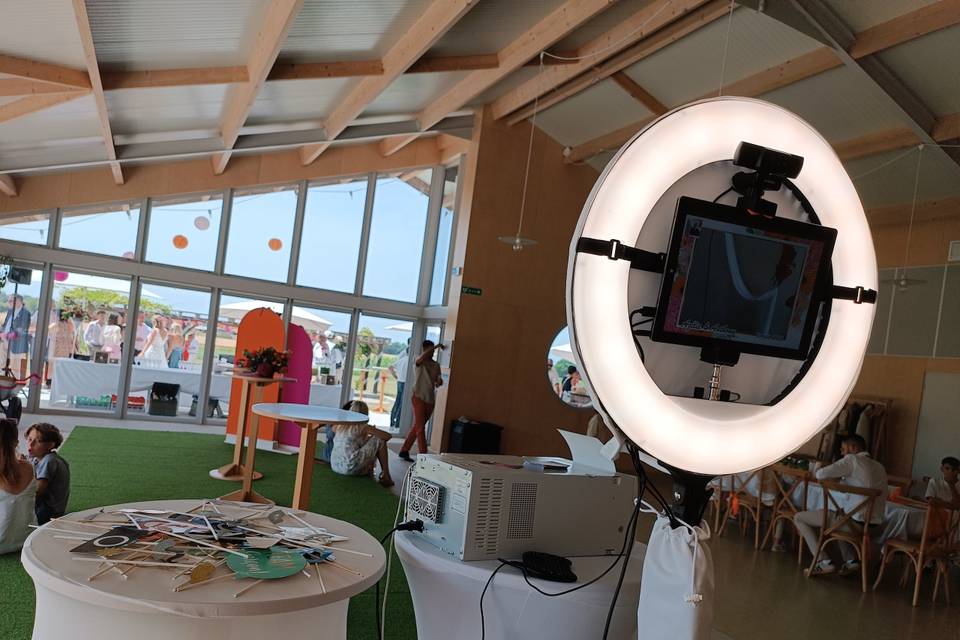 Installation photobooth int