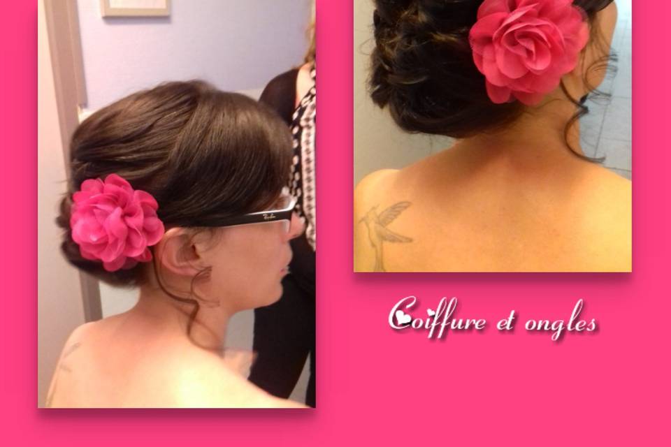 Chignon mariée