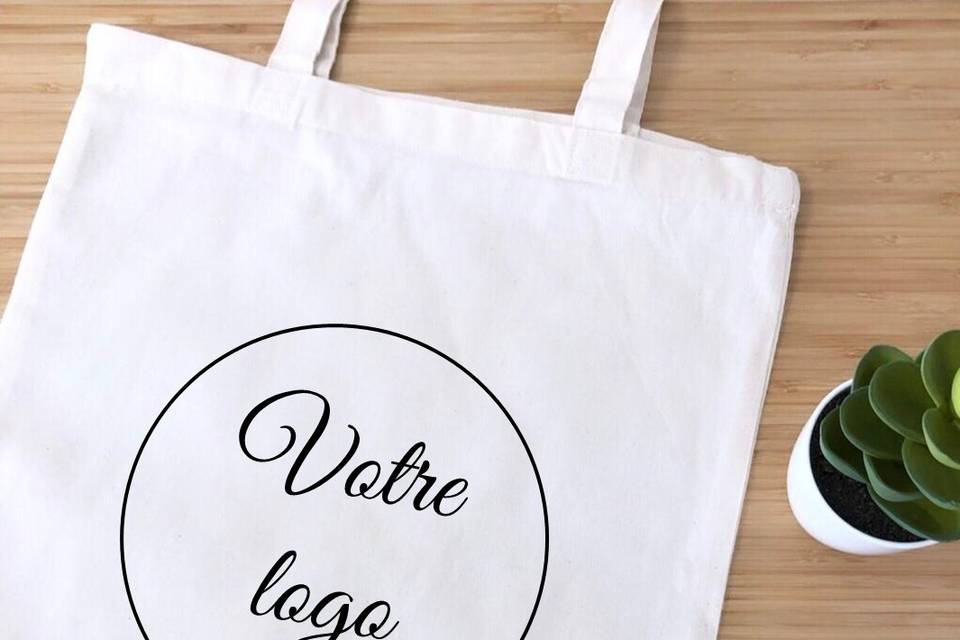 Tote bag cadeau témoin