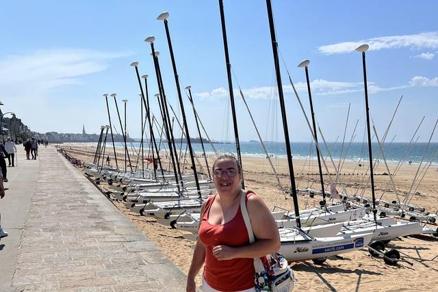 A la mer avant la prestation