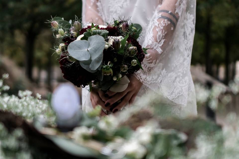 Le bouquet de la mariée