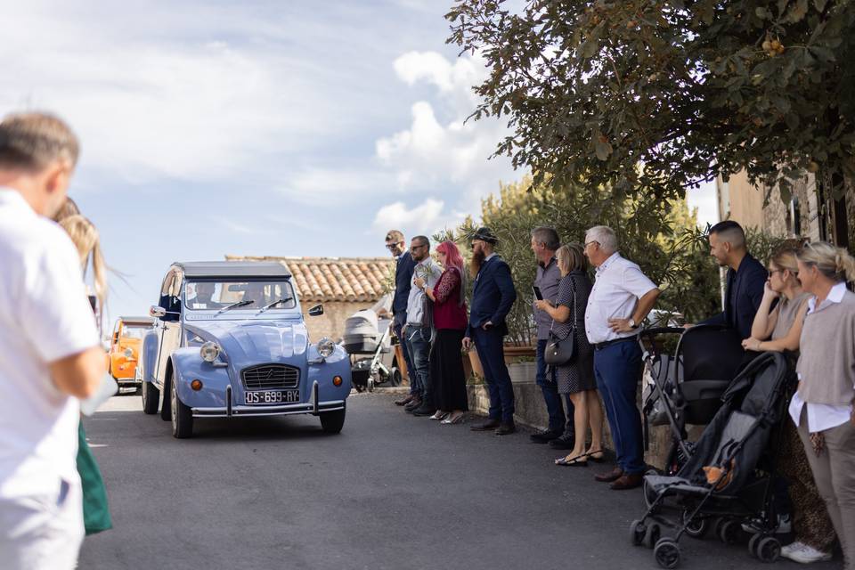 Cortège avec Célestine