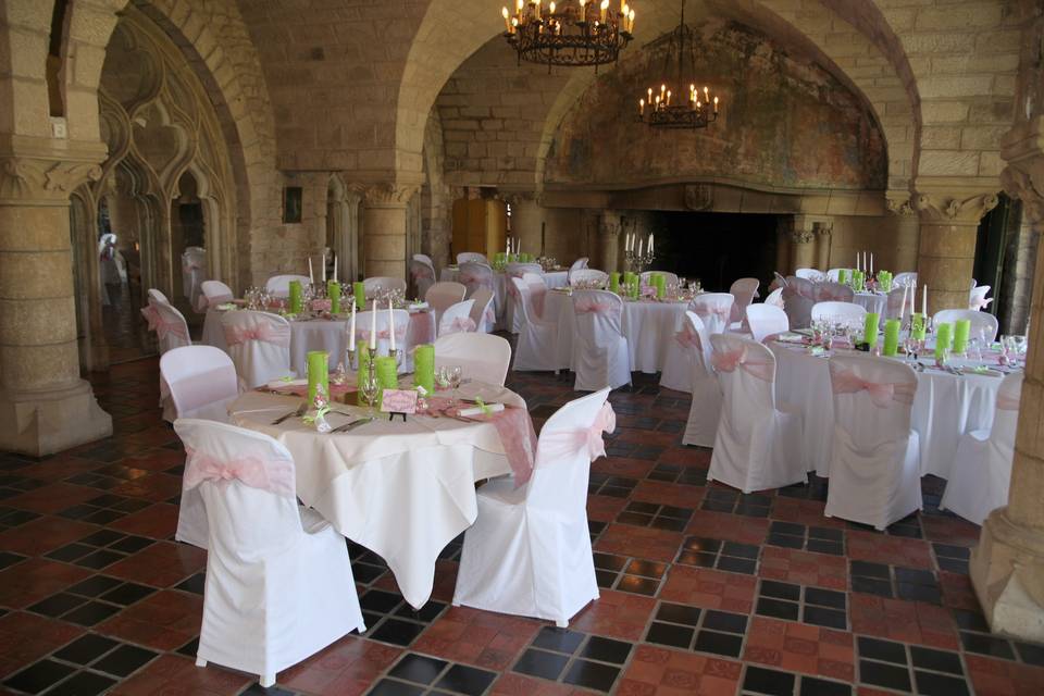 Décoration table Château