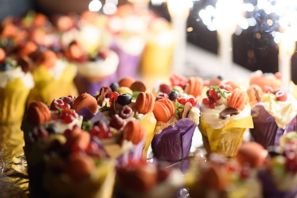 Cup cakes fruités