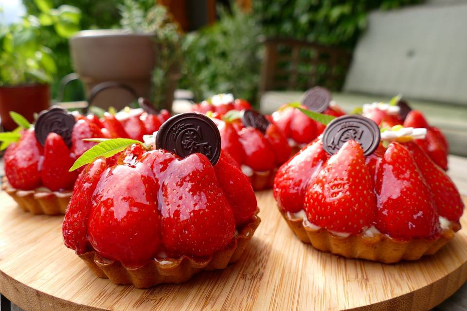 Tartelettes aux fraises