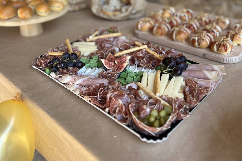 Plateau charcuteries fromages