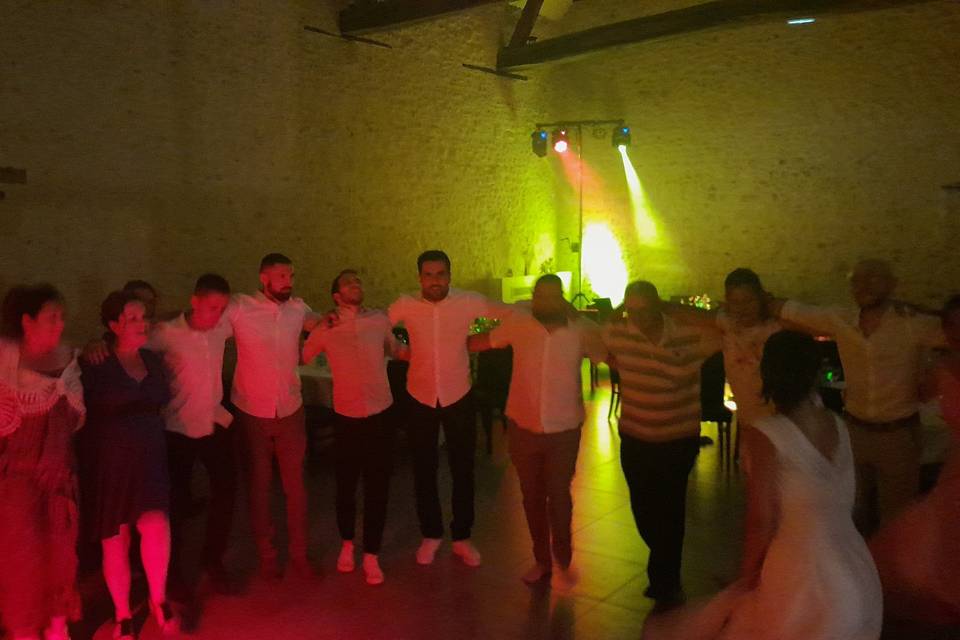 Soirée de mariage