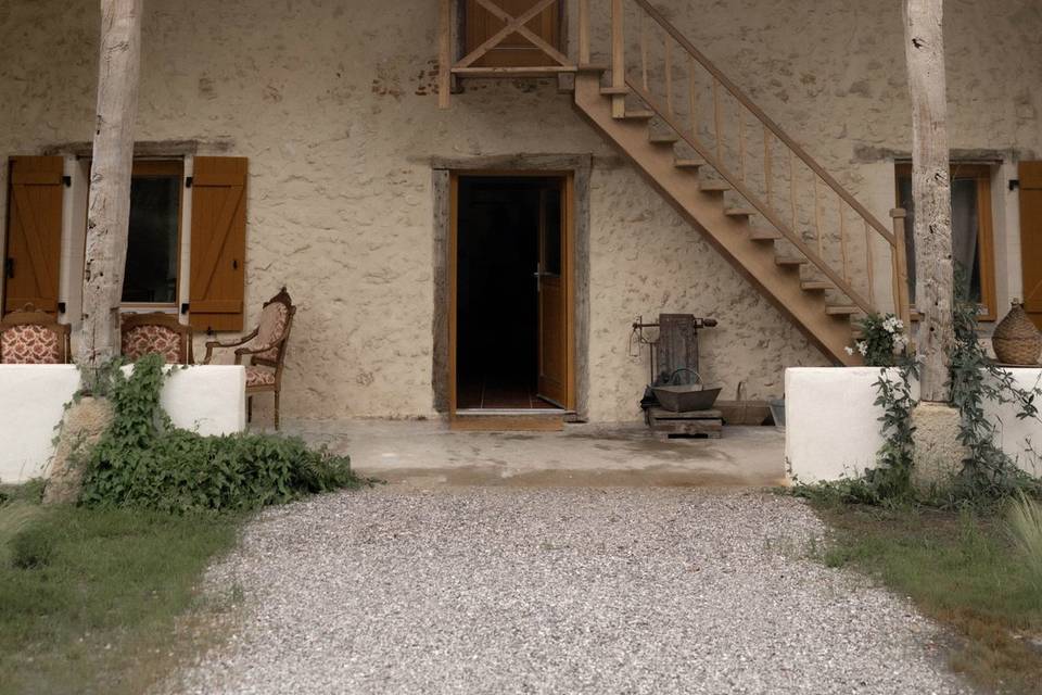 Gîte Landaise entrée