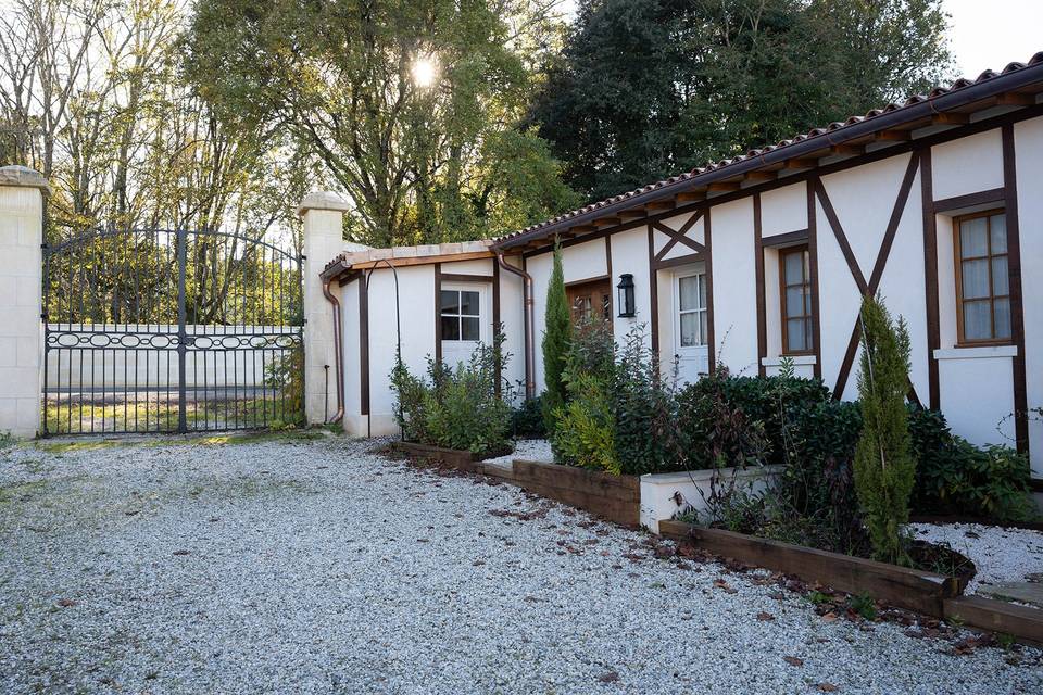 Extérieur chambre du bas