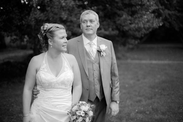 Mariage - noir et blanc