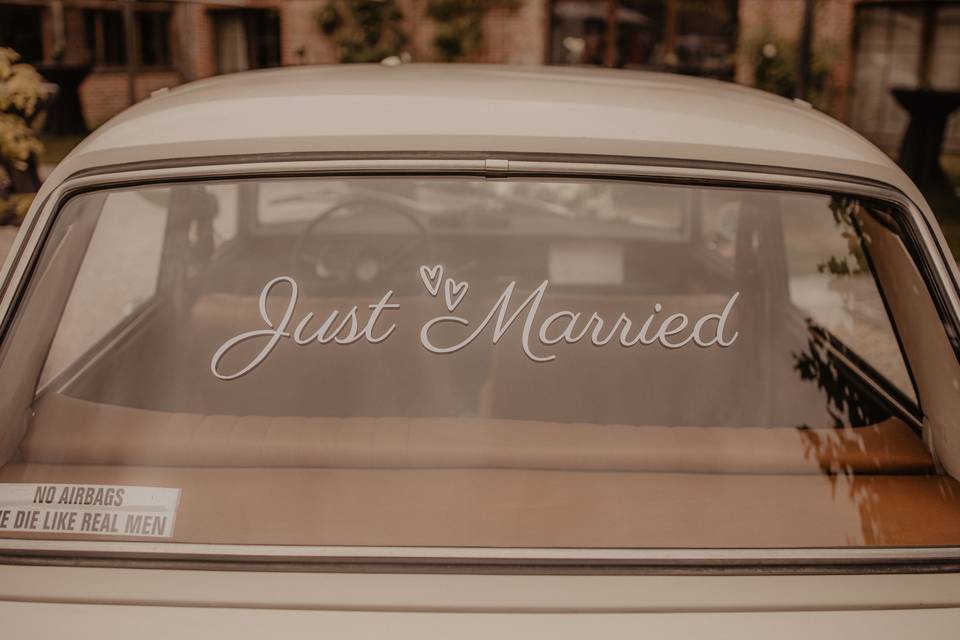 Just married