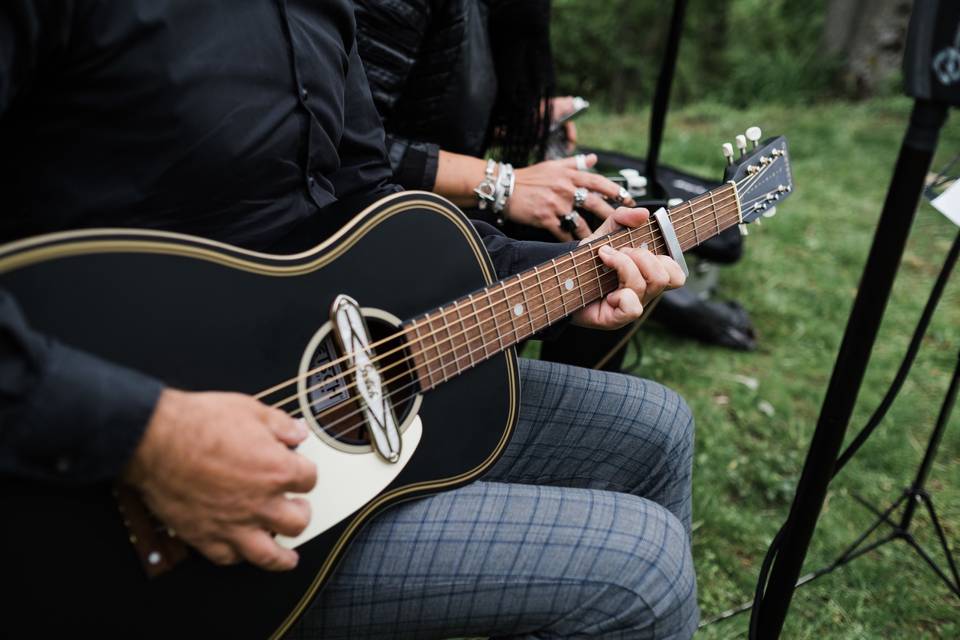 Guitare et lapsteel LIVE