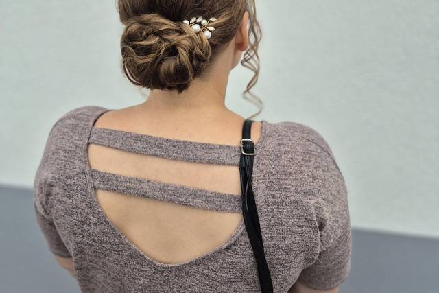 Chignon bohème