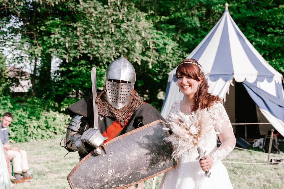 Mariage médiéval féérique