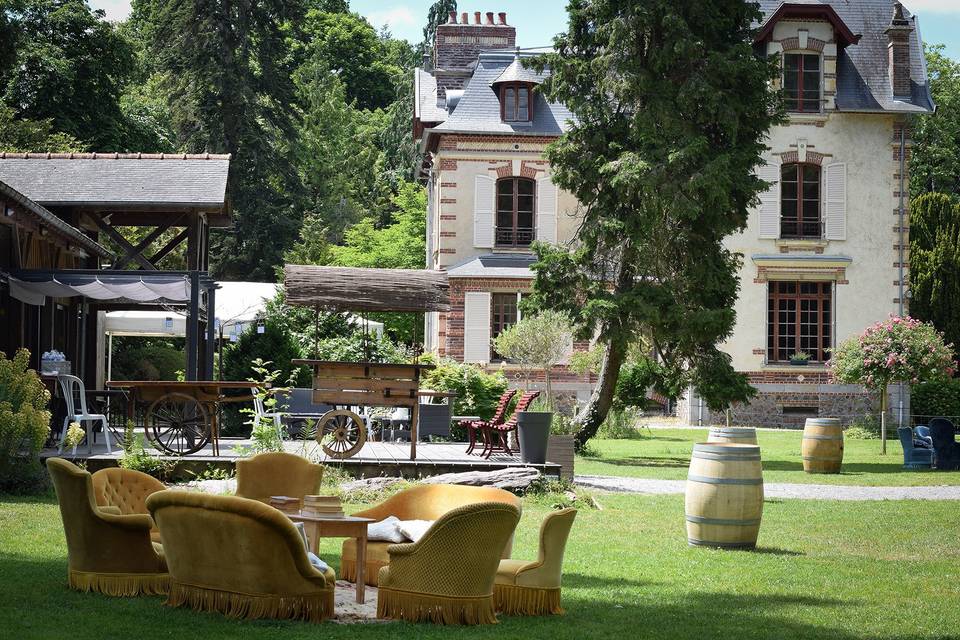 Aménagement de terrasse - Esprit Extérieur Paysagiste Ille-et-Vilaine