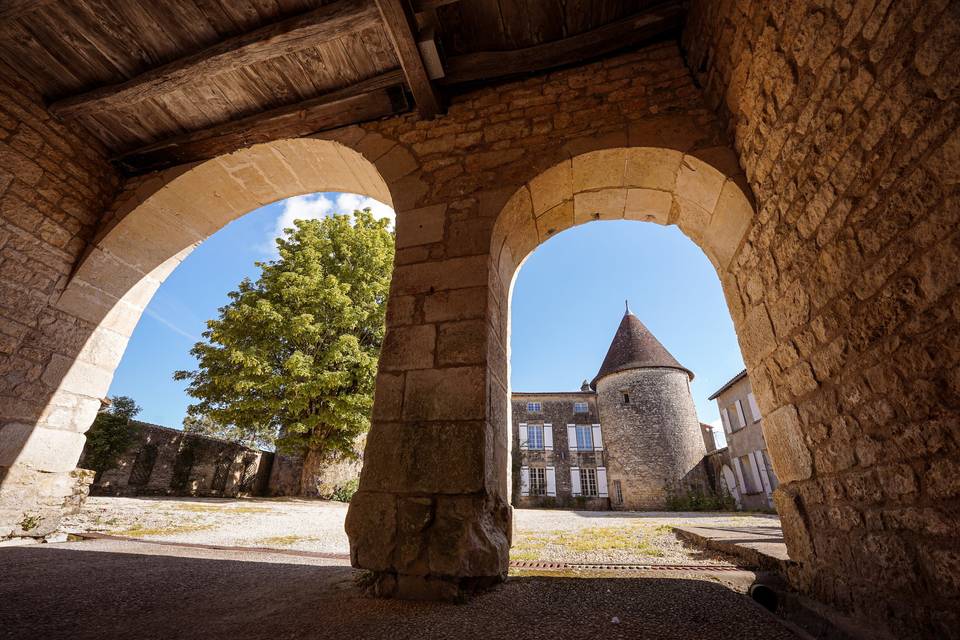 Arche entrée cour intérieure