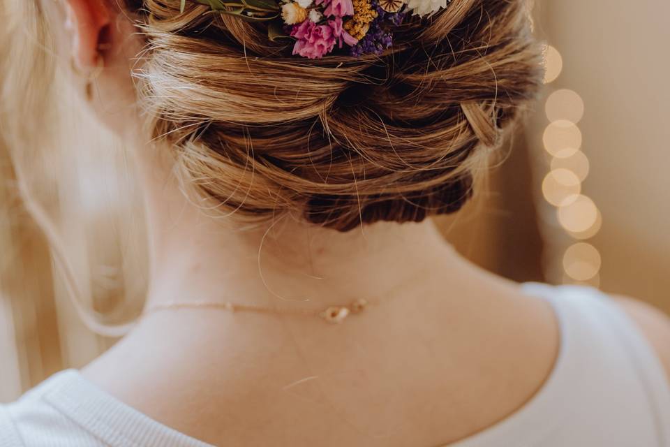 Détail de coiffure