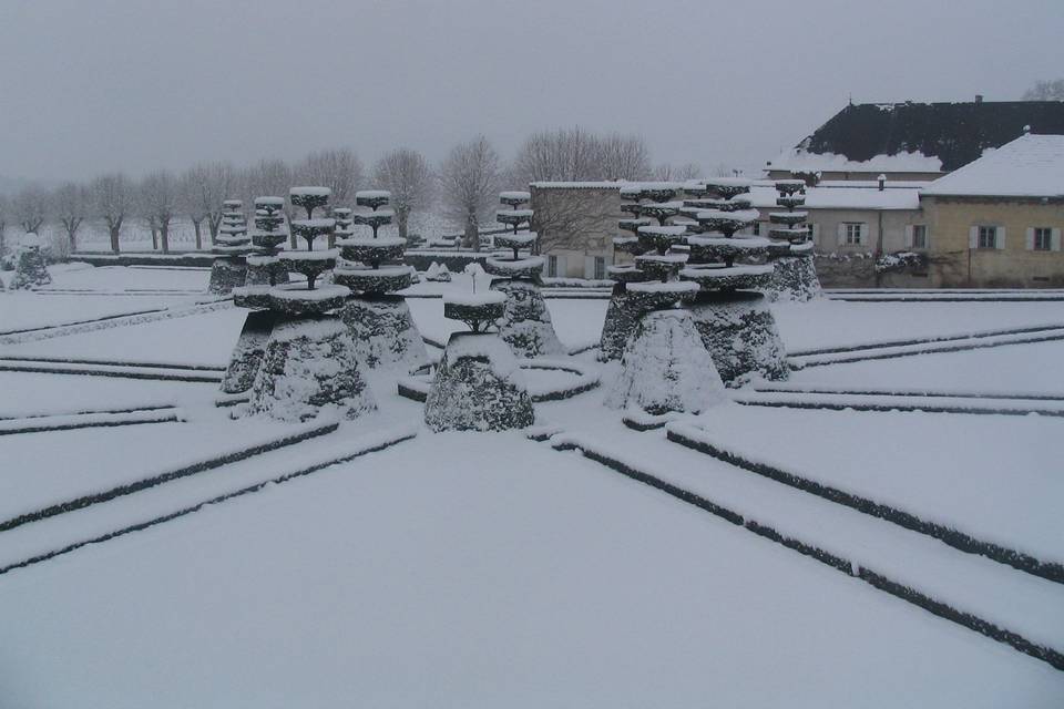 Les jardins à la française