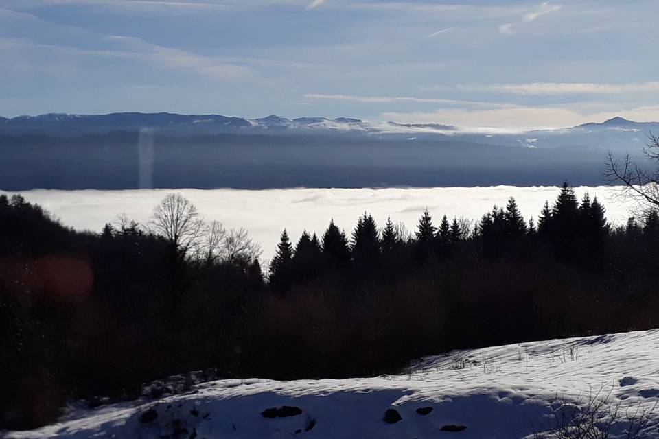 Mer de nuages de la vallée