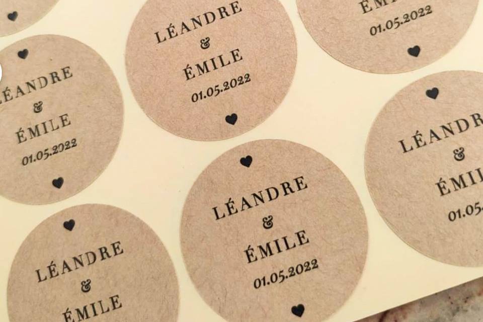 Sticker personnalisé