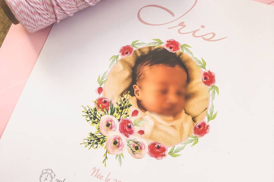 Faire-part naissance