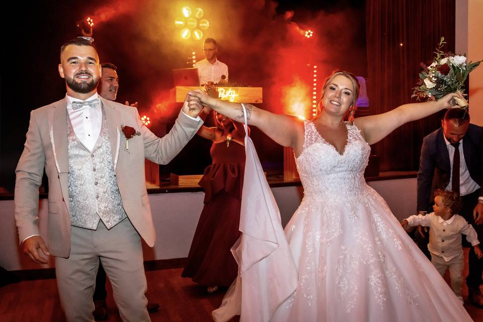 Les mariés !