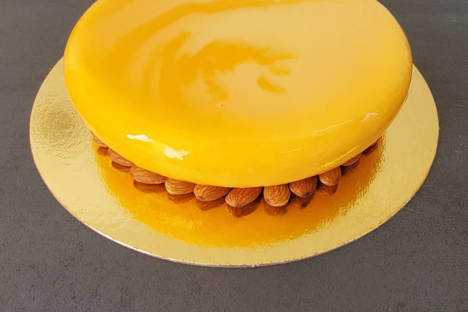 Entremet amande