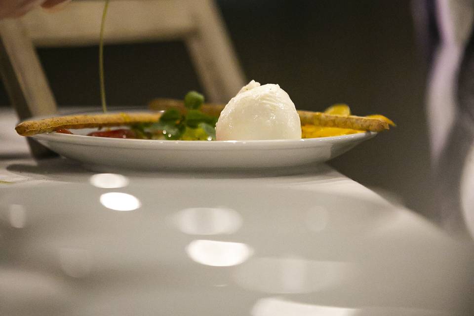 Carpaccio tomates mozza