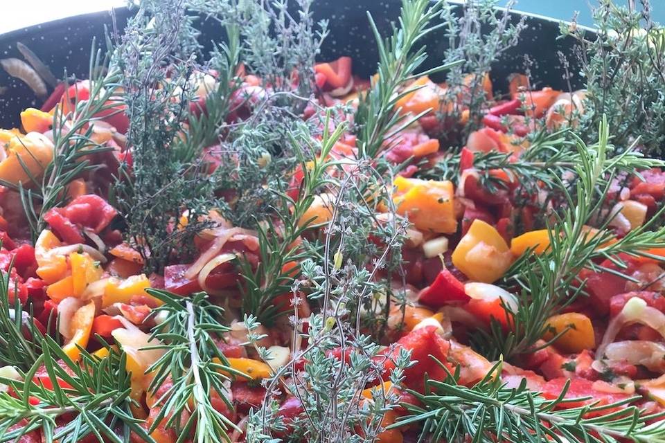 Piperade de légumes du soleil