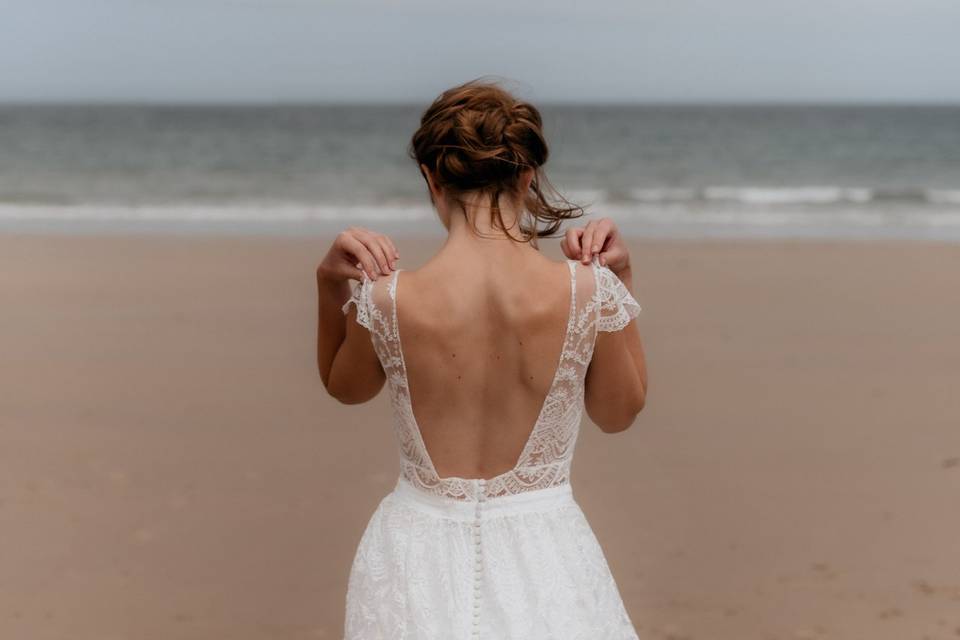 Shooting robe mariée