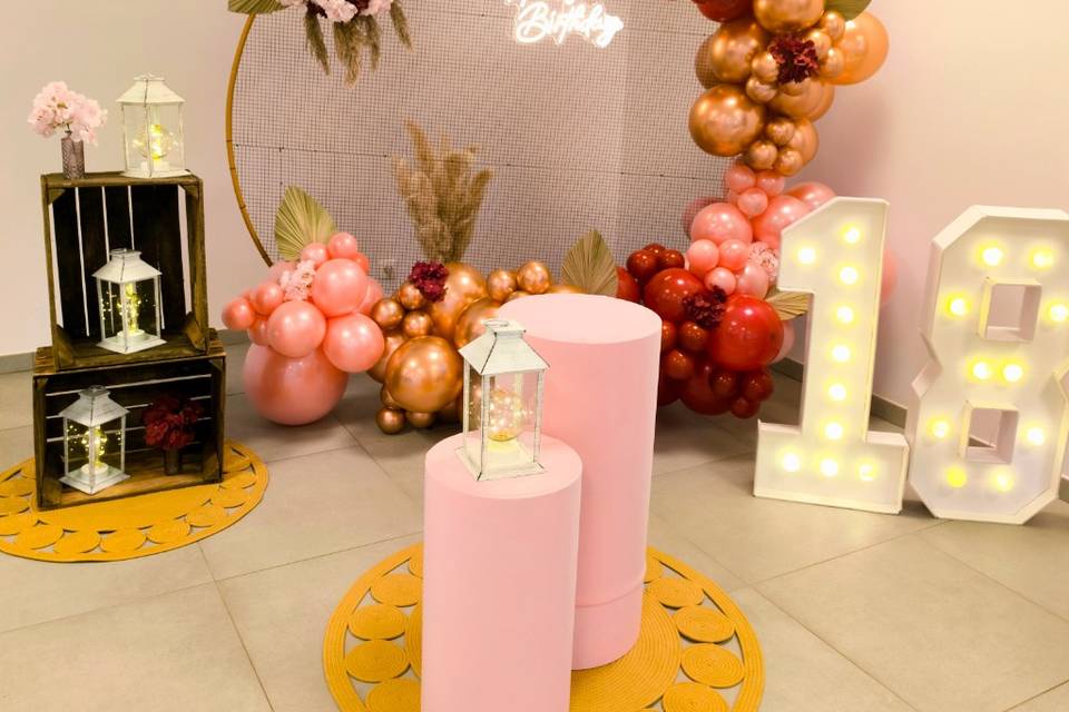 Arche ballons 3 couleurs