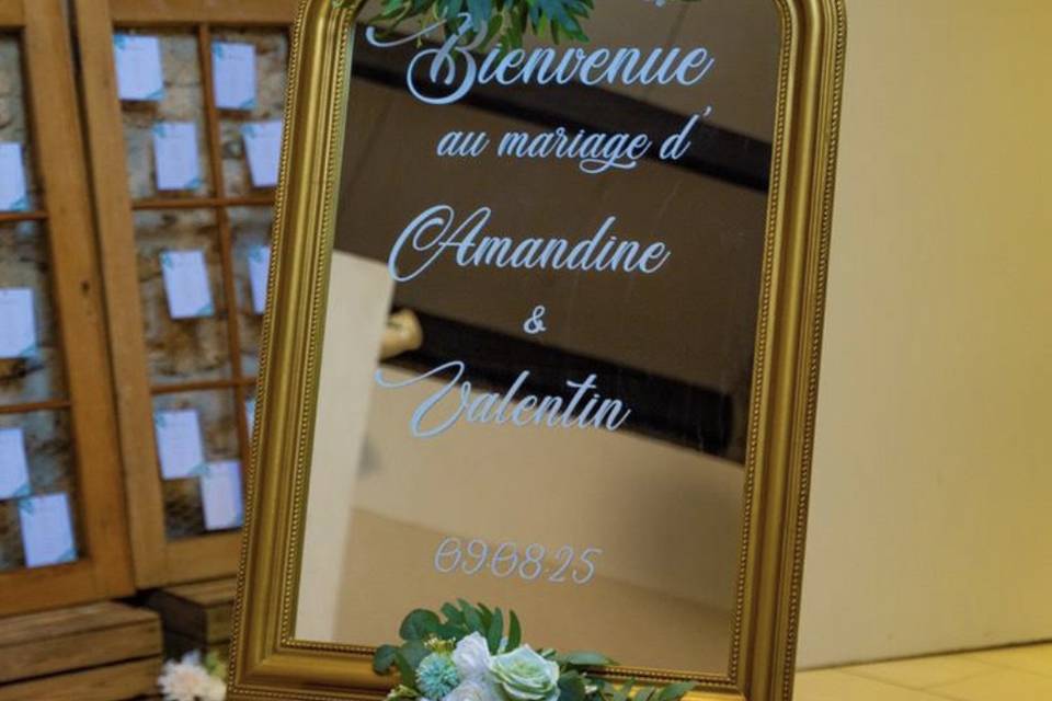 Miroir de bienvenue