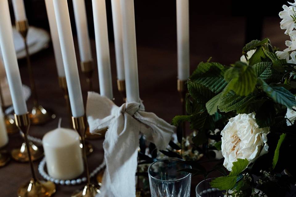 Dressage de table intimiste