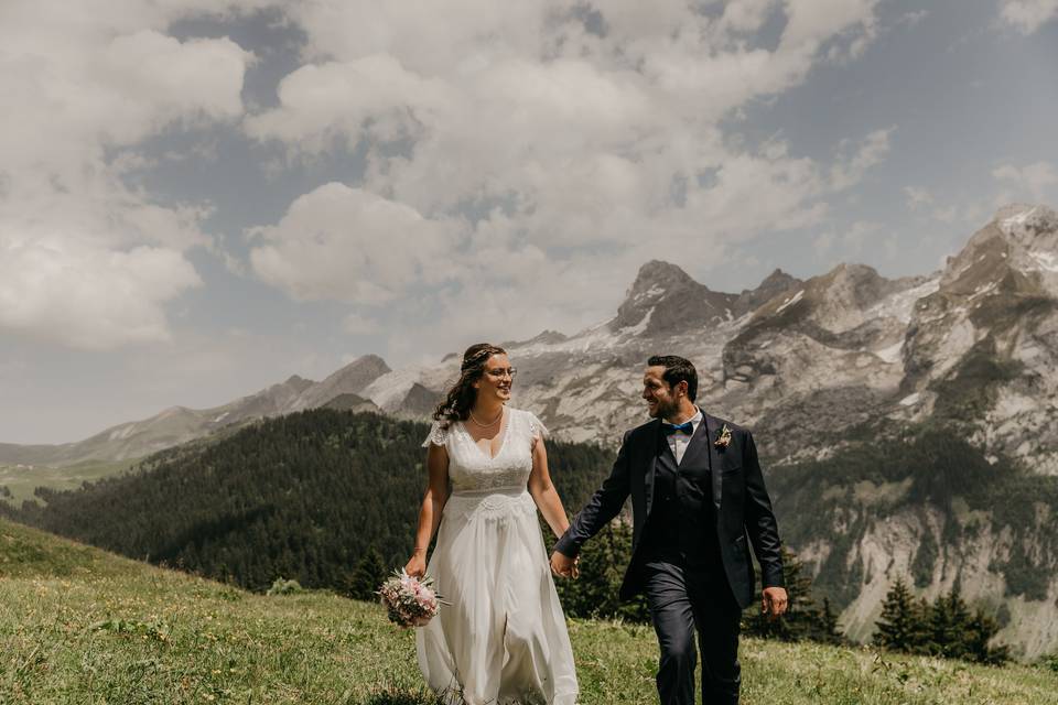 Mariage le grand bornand