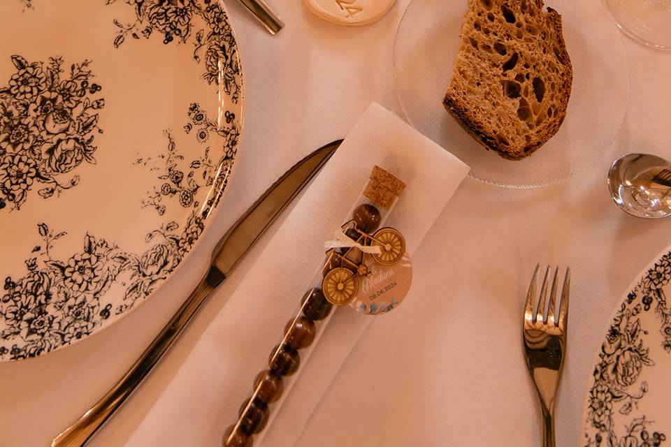 Table des mariés