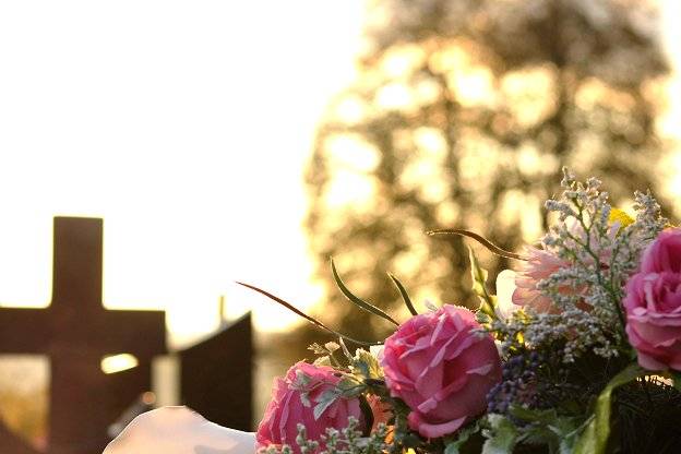 Fleurs dernier hommage