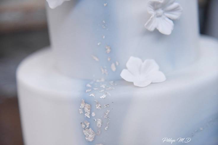 Detail wedding cake