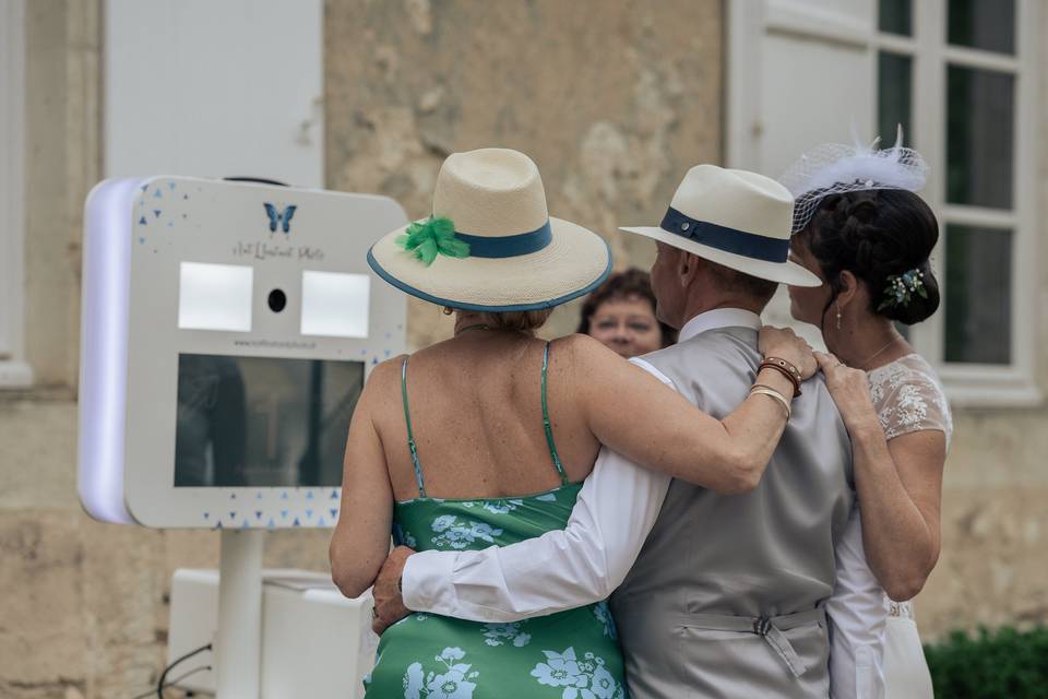 Borne à selfie