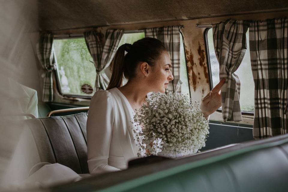 Arrivée de la mariée